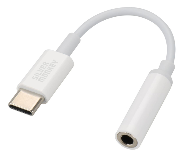 Silver Monkey Adapter USB-C - minijack 3.5 W - 1093336 - zdjęcie
